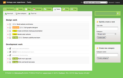 Tasks